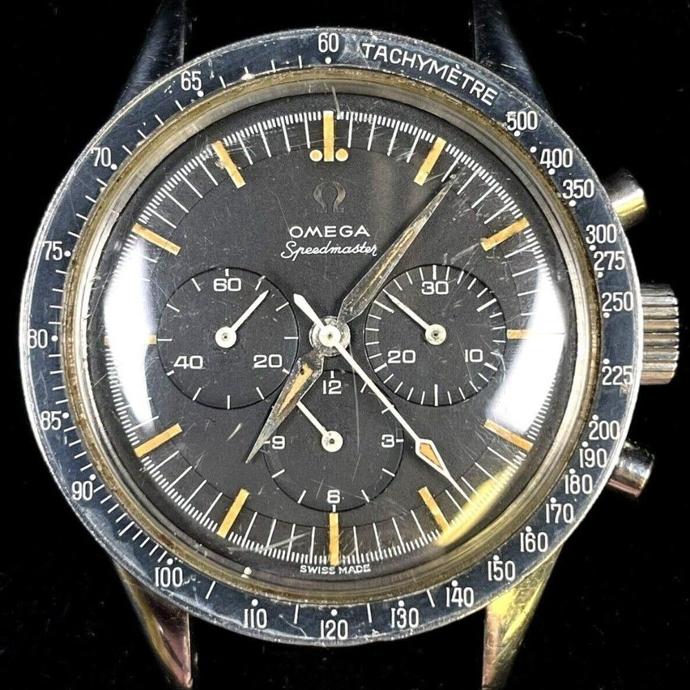 1962 Omega Speedmaster 2998-6  DOT OVER 90 Pre-Moon Vintage Men's Watch (R556)